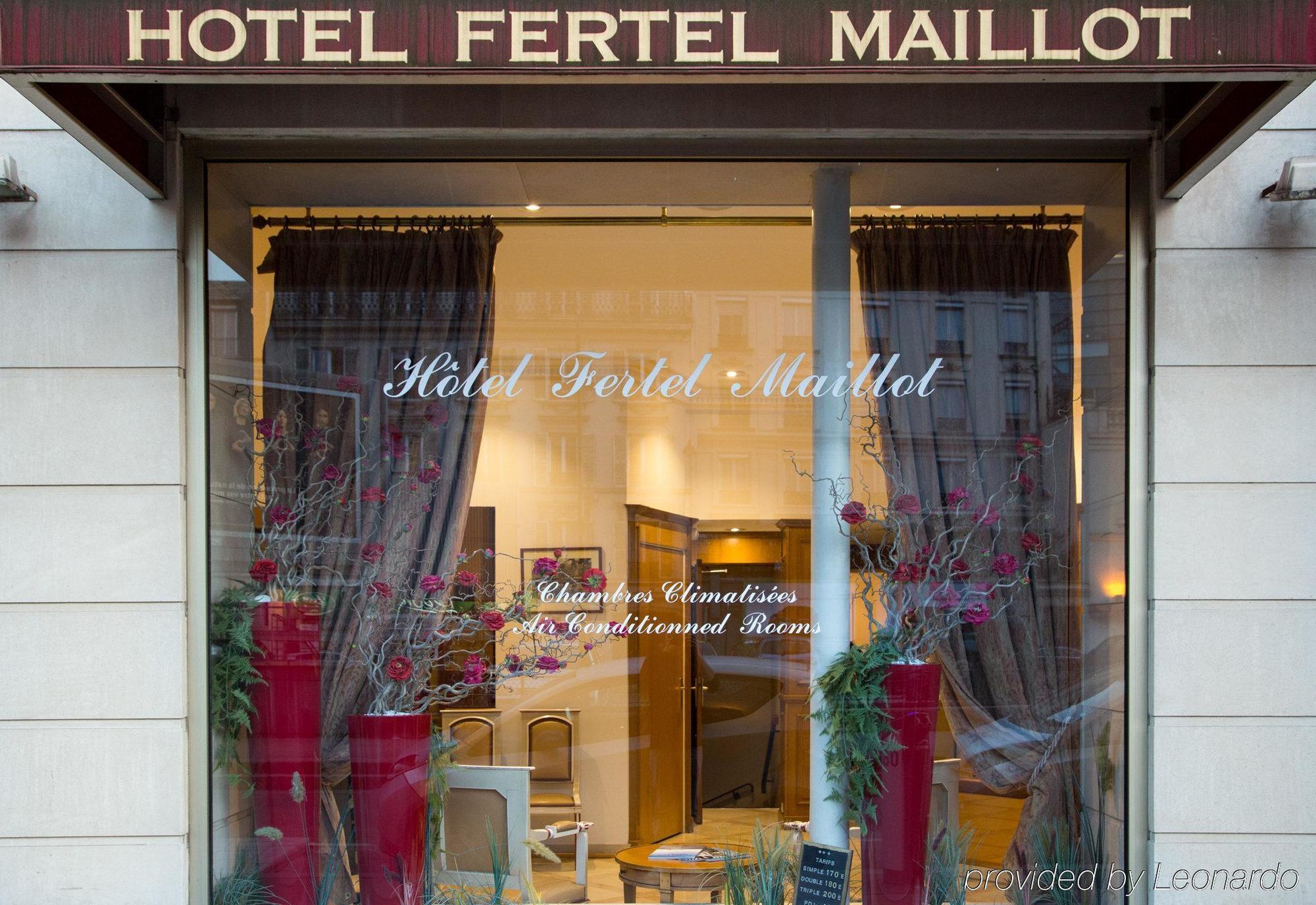 Hotel Fertel Maillot París Exterior foto